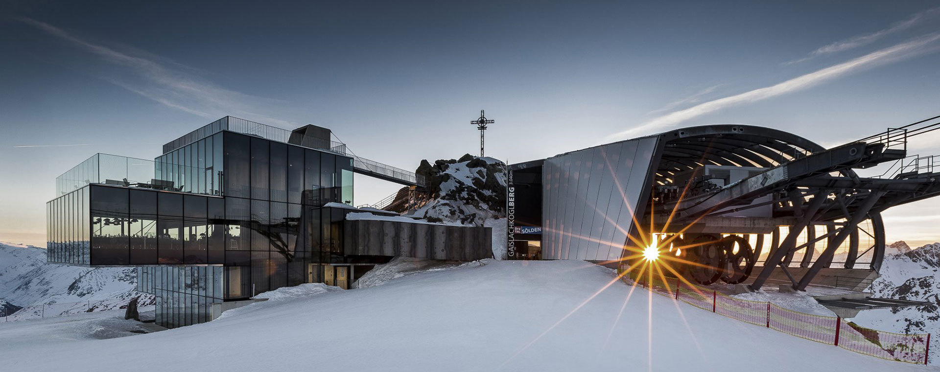 Soelden Ice Q Sunset